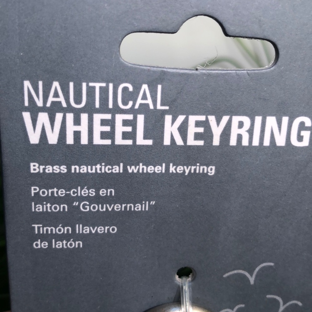 Nautical Wheel Keyring NWT - Picture 6 of 9